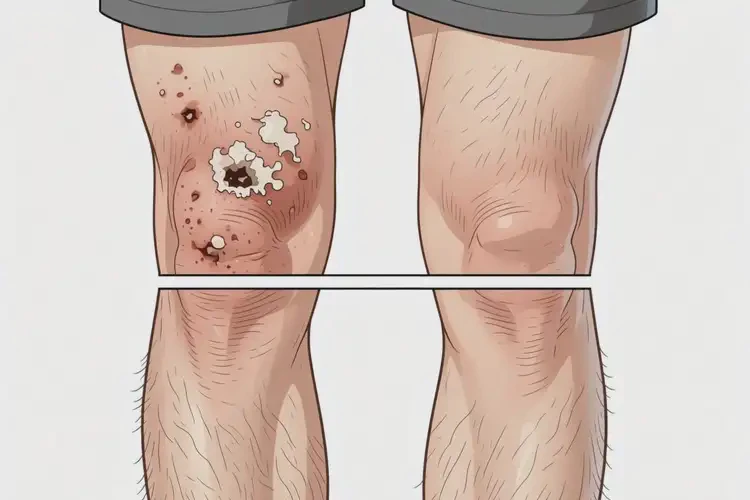 青年人大腿上長濕疹可不可以根治(圖2)