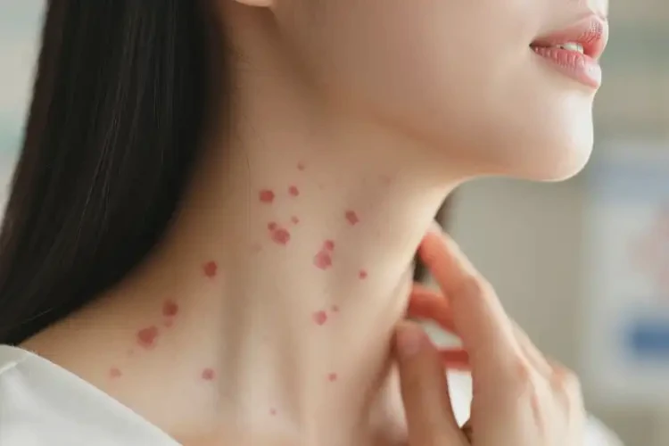 女性脖子上偶尔起湿疹可以治好吗(图4)