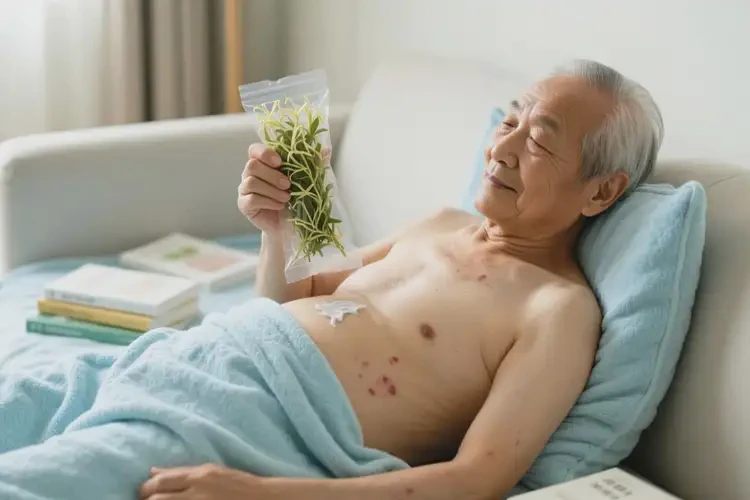 老人肚子長(zhǎng)濕疹可以治好嗎(圖2)