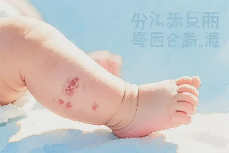 寶寶小腿上容易長濕疹可以治好嗎(圖3)