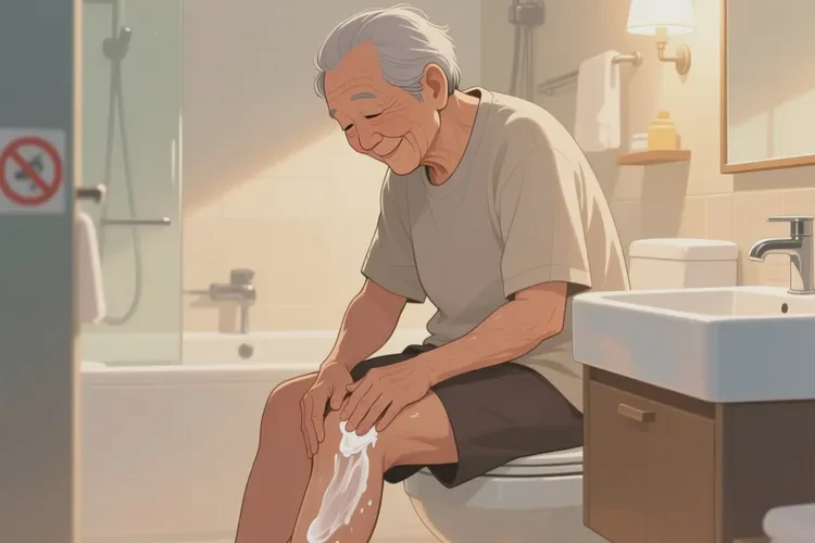 老年人大腿偶尔长湿疹能靠自己自愈吗(图1)