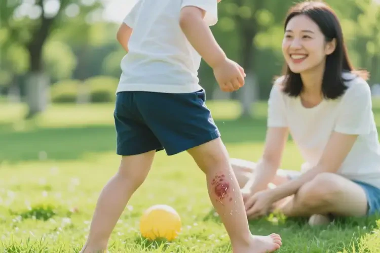 孩子小腿出湿疹可以治好吗(图2)