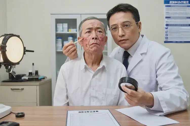 老年人臉上出濕疹不管它會自己自愈嗎(圖3)