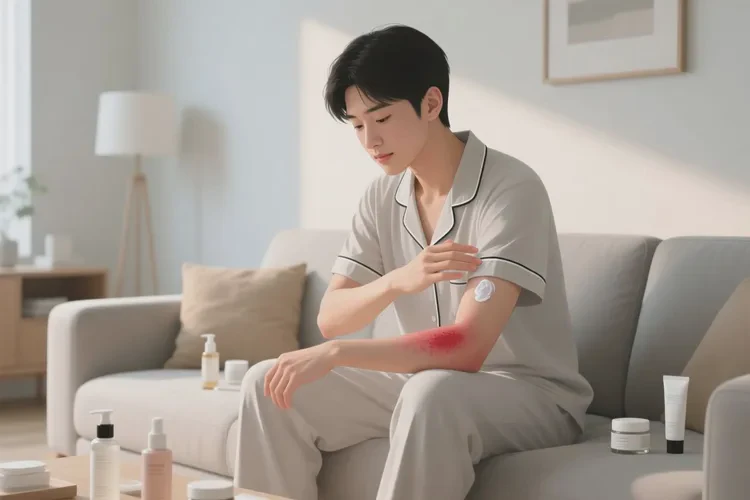 青年人手臂偶尔长湿疹能靠自己自愈吗(图1)