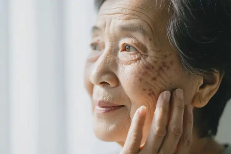 老人臉上出現(xiàn)濕疹可以治好嗎(圖2)