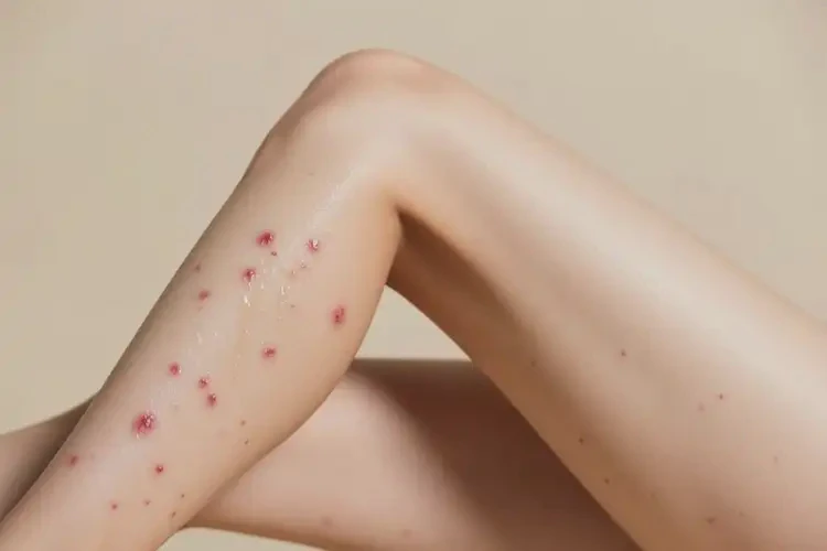 女人大腿偶爾起濕疹可不可以根治(圖1)