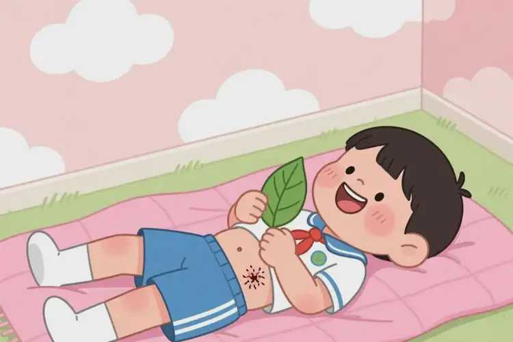 小學(xué)生肚子上容易長濕疹可以治好嗎(圖3)