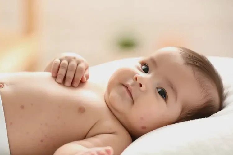嬰兒肚子上容易長濕疹可以治好嗎(圖3)