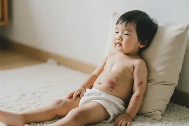 孩子全身偶爾起濕疹可以治好嗎(圖1)