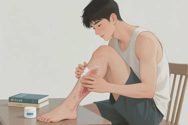 青年人小腿出現(xiàn)濕疹能靠自己自愈嗎(圖3)