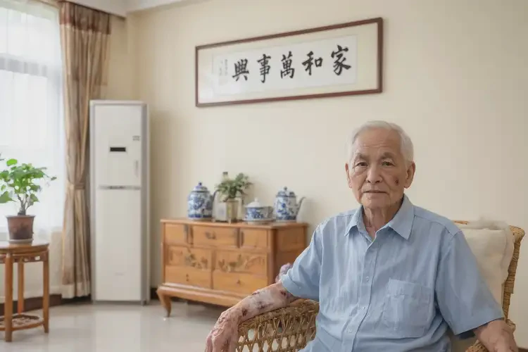 高齡老人手臂長濕疹可不可以根治(圖1)