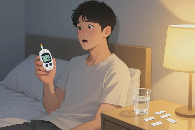 27歲晚上血糖30.4是怎么回事(圖1)