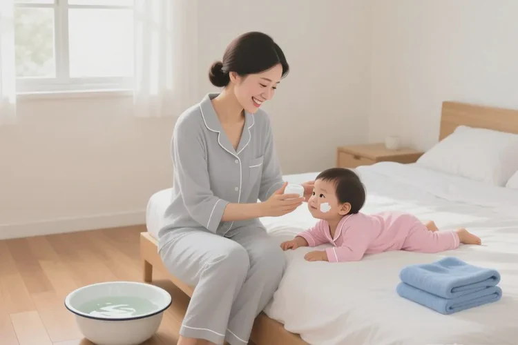 兒童大腿上出現(xiàn)濕疹可以治愈嗎(圖1)