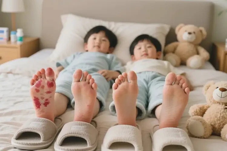 孩子腳上有濕疹可以治好嗎(圖3)