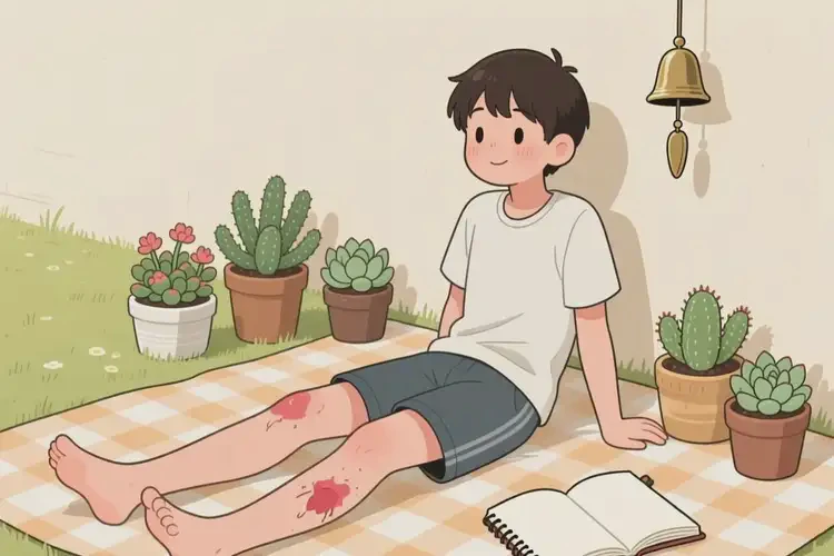 青少年小腿容易長濕疹可以治好嗎(圖2)