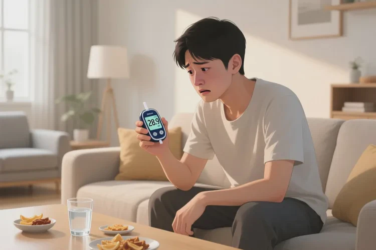 27歲晚上血糖28.9是怎么回事(圖1)