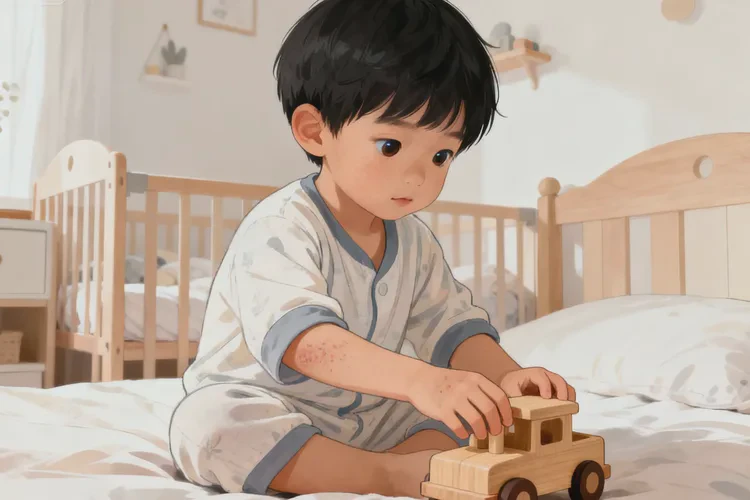 少兒手上容易起濕疹可以治愈嗎(圖2)