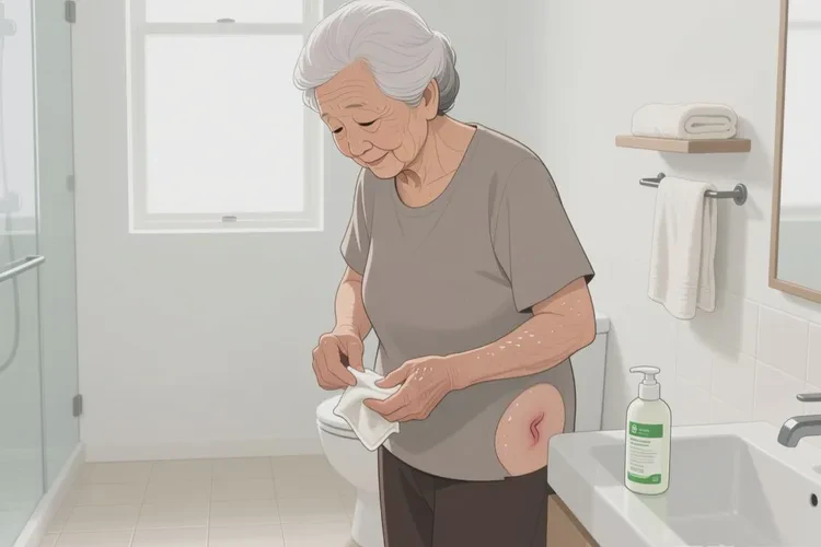 老年人肛周出濕疹能靠自己自愈嗎(圖1)