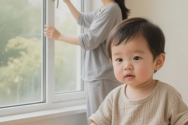 小孩大腿上偶尔起湿疹可以治愈吗(图1)