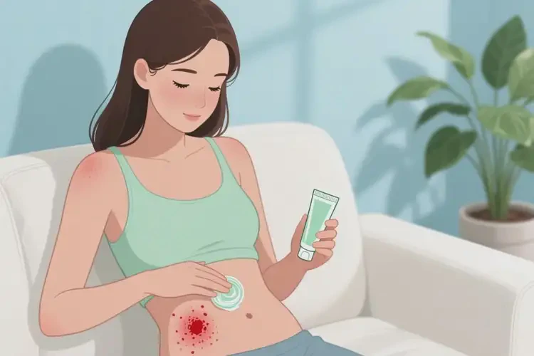 女生肚子偶爾起濕疹可不可以根治(圖4)