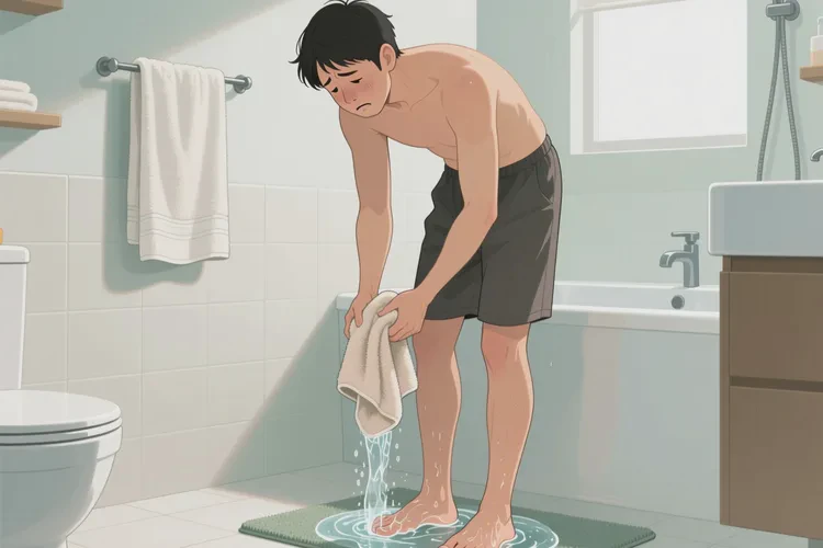 男人腳上出濕疹能靠自己自愈嗎(圖2)