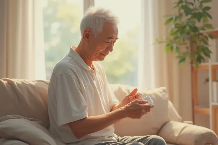 高齡老人手臂上偶爾起濕疹能靠自己自愈嗎(圖1)