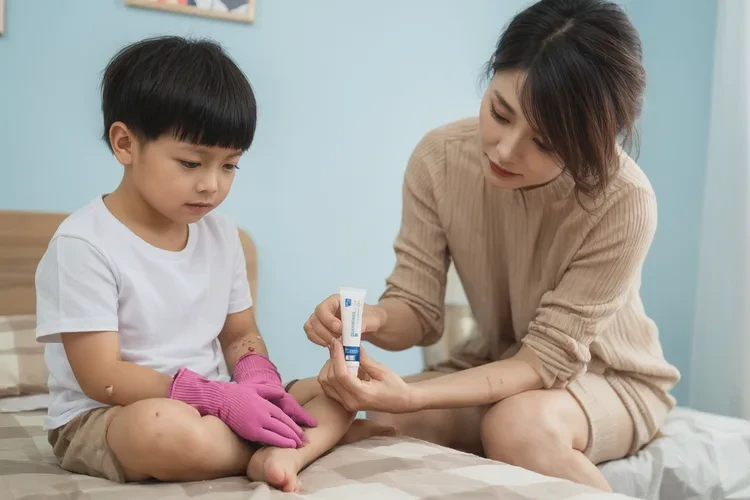 儿童手上容易起湿疹可以治愈吗(图4)