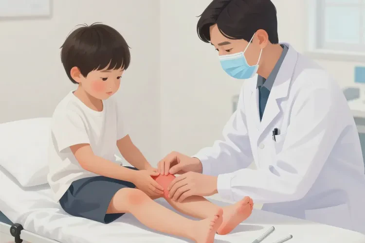 孩子小腿上長濕疹可以治愈嗎(圖3)