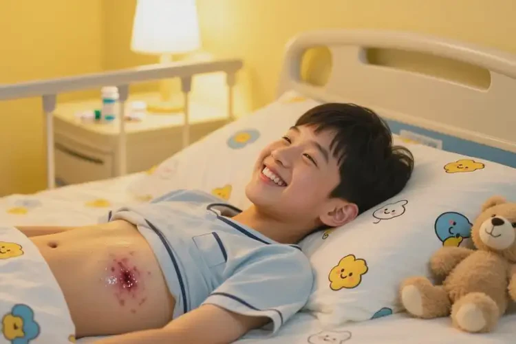 青少年肚子上長濕疹可不可以根治(圖1)