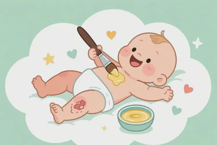 嬰幼兒小腿上長濕疹可以治好嗎(圖3)