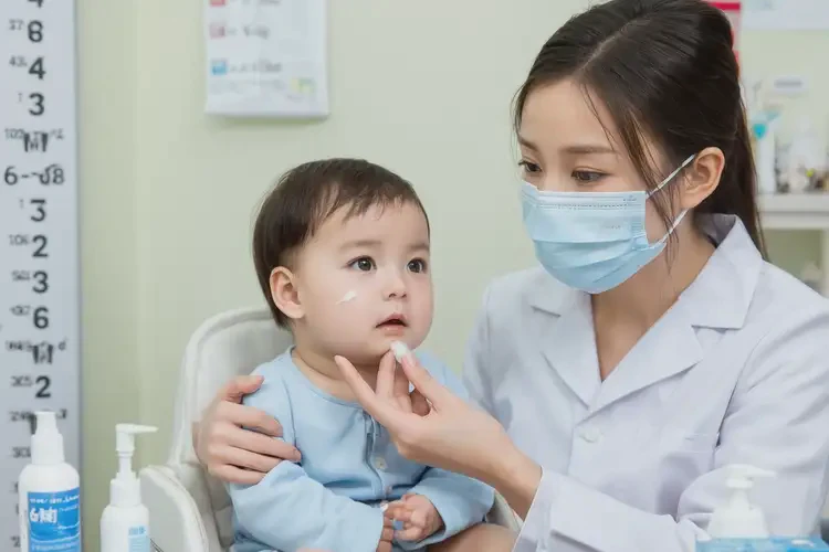 寶寶面部經(jīng)常長濕疹可以治好嗎(圖3)