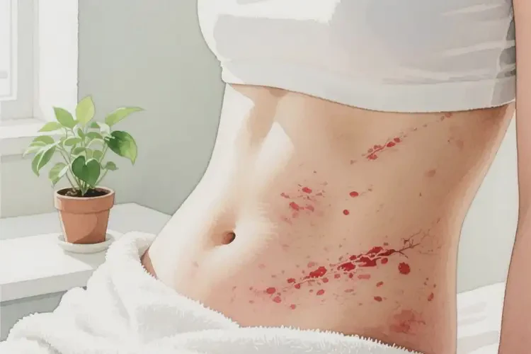 女人肚子容易起濕疹可不可以根治(圖4)