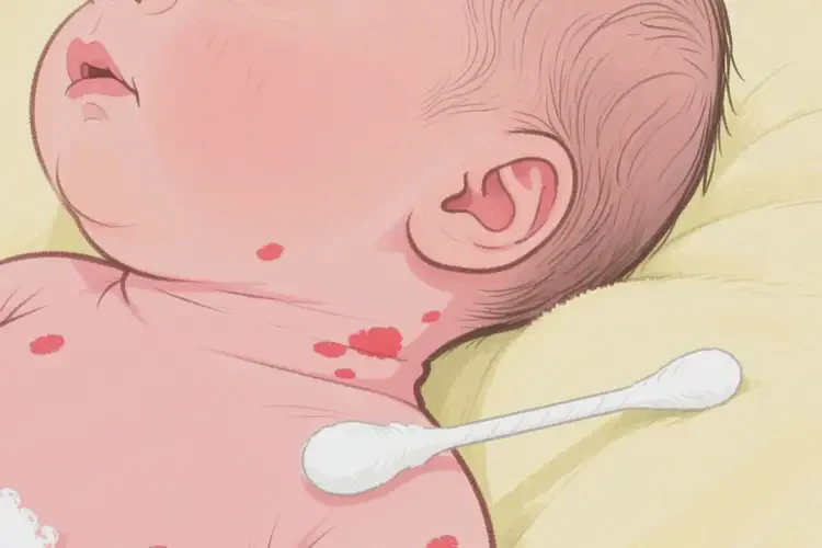 新生兒脖子上經(jīng)常起濕疹可以治好嗎(圖3)