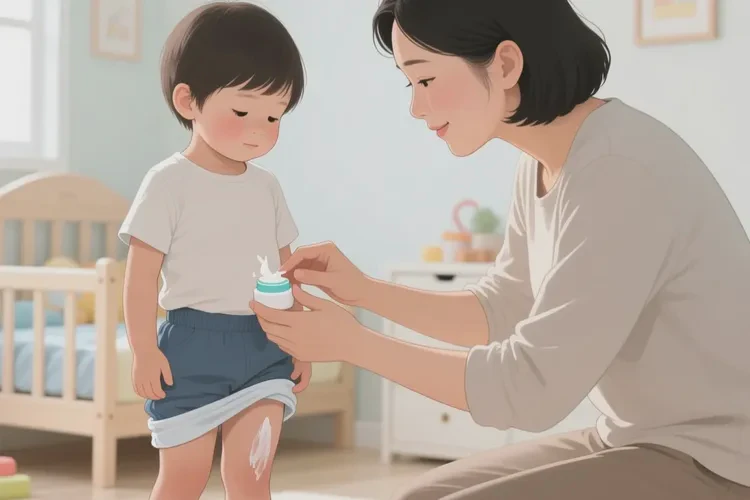 孩子小腿長濕疹可以治愈嗎(圖4)