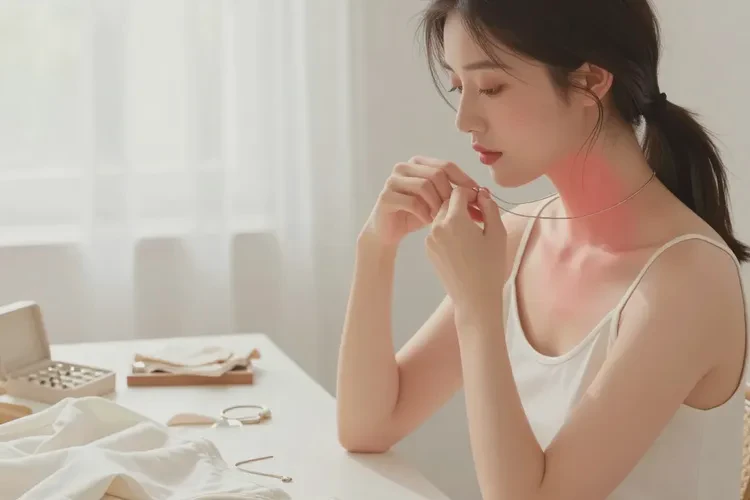 女人脖子容易長(zhǎng)濕疹能靠自己自愈嗎(圖2)