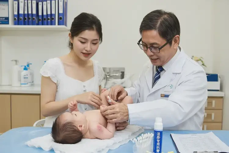 嬰兒手臂經(jīng)常長濕疹可以治好嗎(圖2)