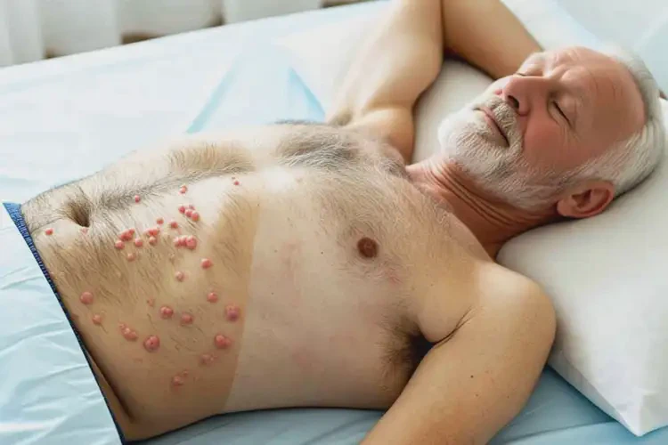 老人肚子有濕疹可以治好嗎(圖2)