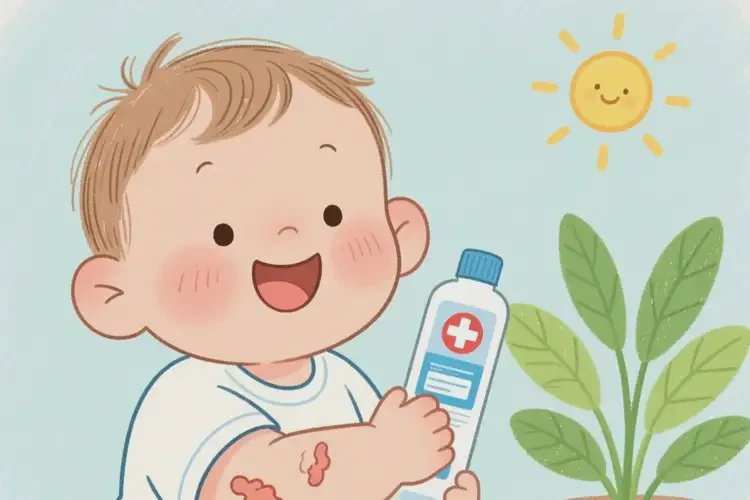 幼兒手臂上經(jīng)常起濕疹可以治好嗎(圖3)