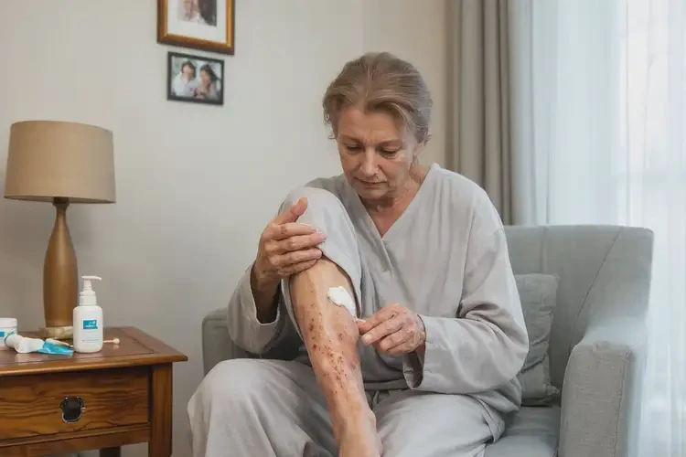 男生小腿經(jīng)常起濕疹可以治好嗎(圖1)