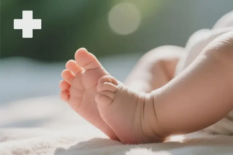 嬰幼兒腳上出濕疹可以治好嗎(圖1)