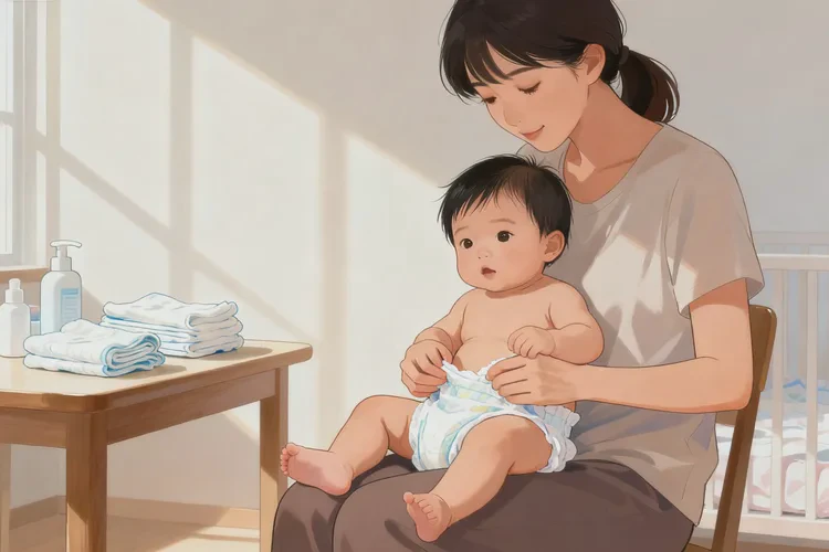 孩子屁股上出濕疹可以治愈嗎(圖1)