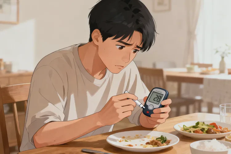 28歲晚餐血糖23.6是怎么回事(圖1)