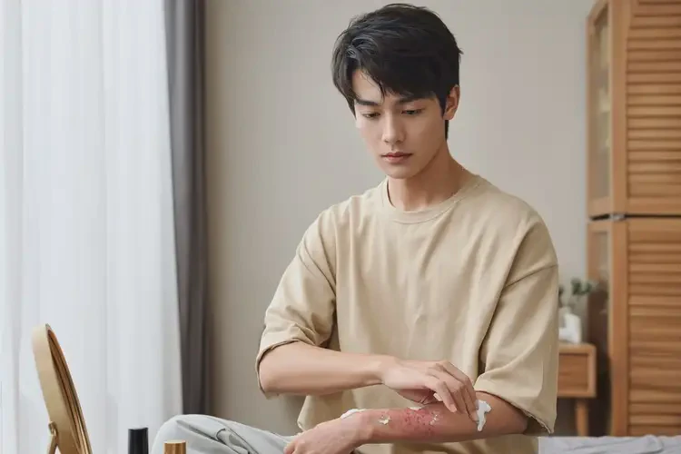 男生全身出現(xiàn)濕疹可以治好嗎(圖2)