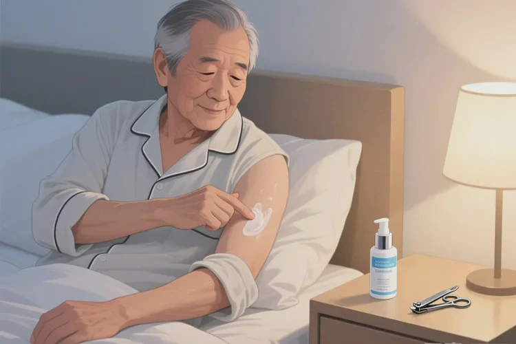 高齡老人手臂偶爾起濕疹能靠自己自愈嗎(圖3)