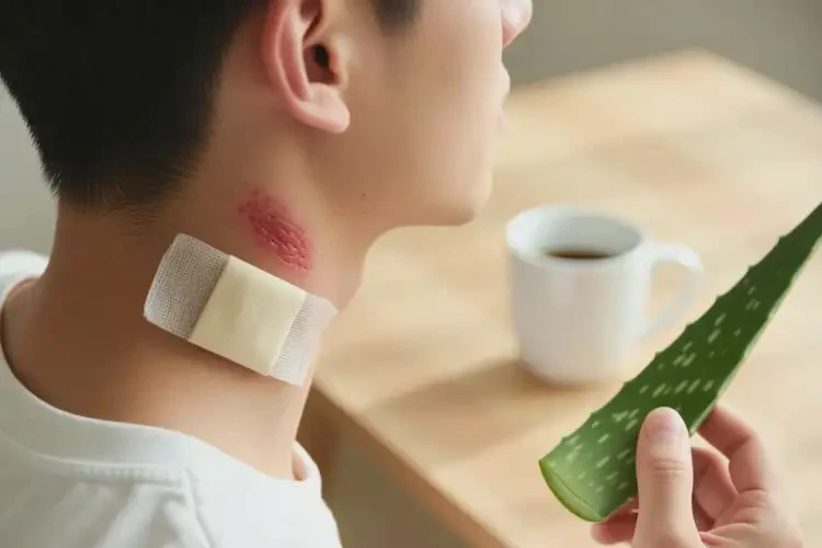 青年人脖子上经常起湿疹可以治好吗(图3)