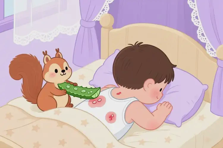 兒童身上容易長濕疹可以治好嗎(圖2)