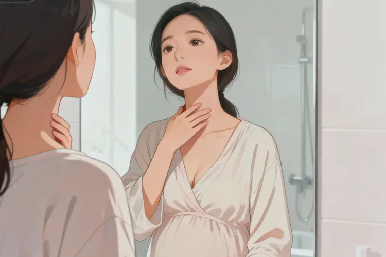 哺乳期媽媽脖子偶爾起濕疹能靠自己自愈嗎(圖2)