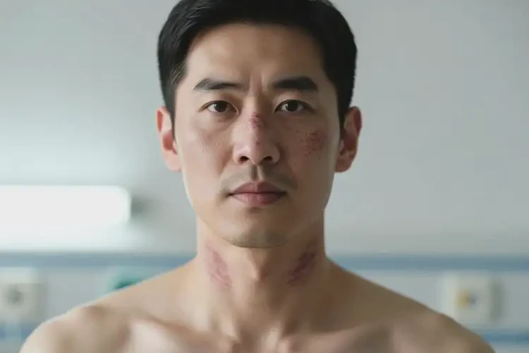 男性臉上長濕疹可以治好嗎(圖2)