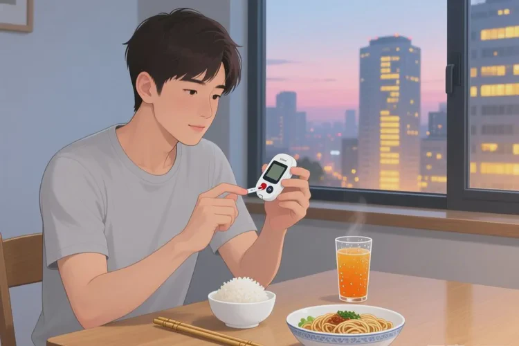 28歲晚餐血糖11點(diǎn)4是怎么回事(圖1)