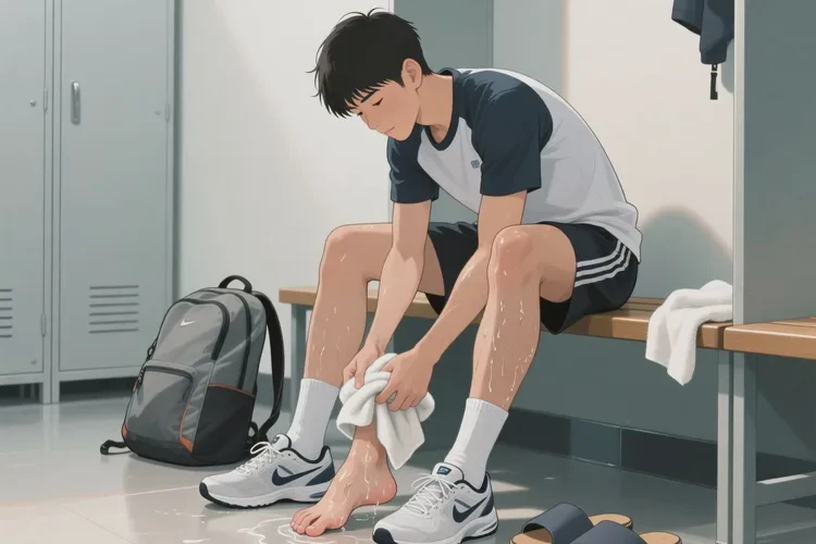 大學(xué)生腳上偶爾起濕疹能靠自己自愈嗎(圖2)